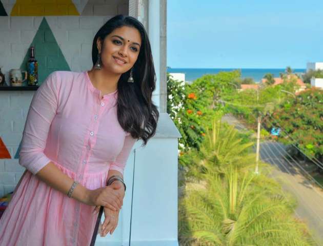 Actress Keerthi Suresh was attacked by Corona