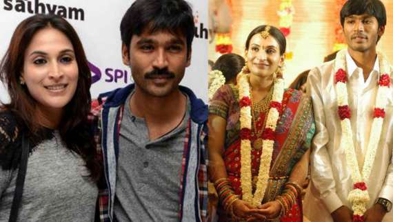 What is the reason for divorce for actor dhanush
